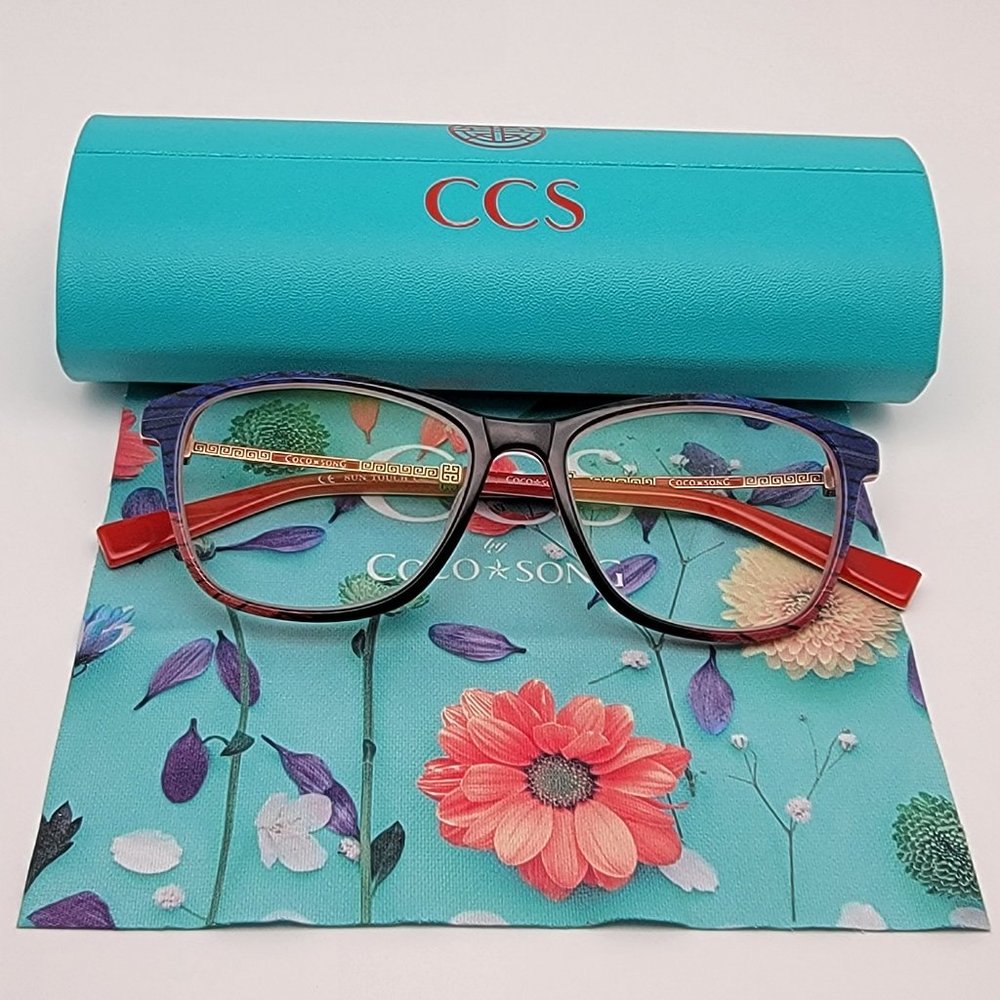 Coco Song Ccs Cv186 Sun Touch Col. 1 Eyeglasses F… - image 1